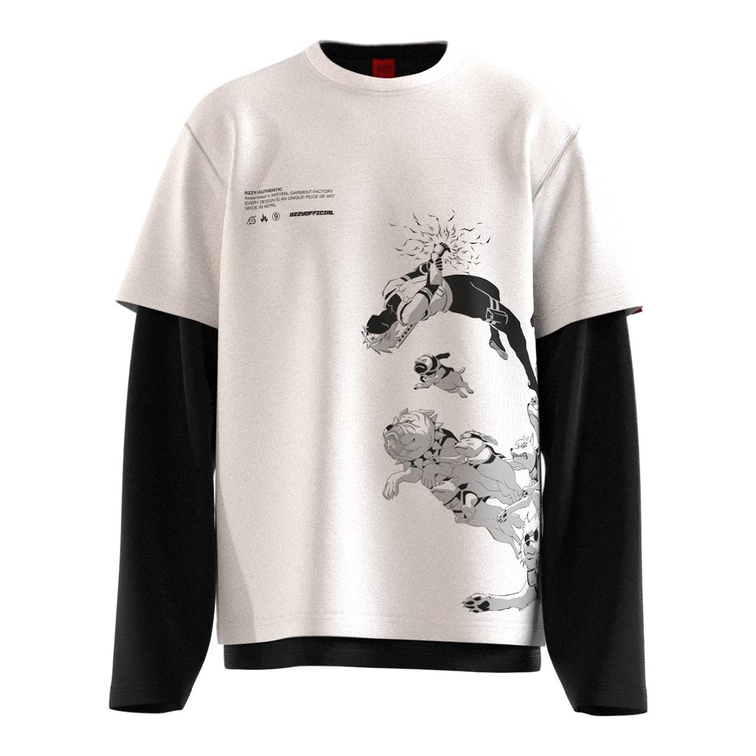 Neko tee vol.1 - White / Black main image 1