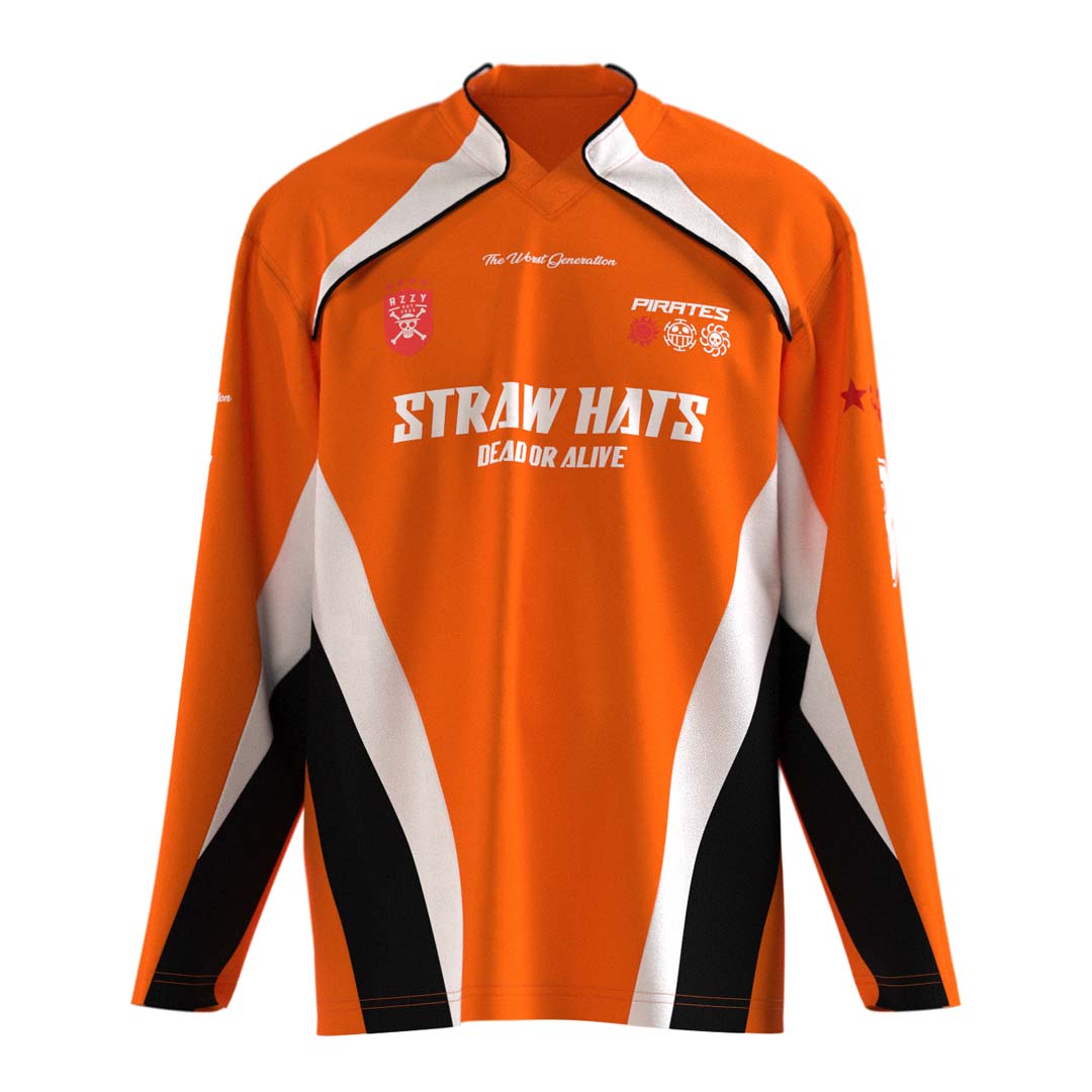 Straw Hats Racing Jersey V3 – Orange